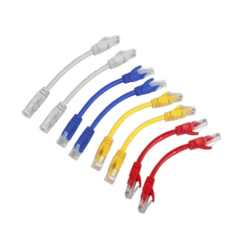 Ager Utp Cat6 0.15M 4X2X28# Lsoh Slim Patch Cord Sarı