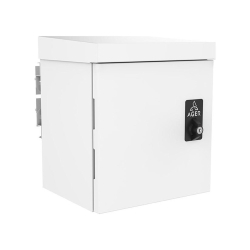 Ager Mi̇ni̇mobese 300X300X400 &Ccedil;İft Ci̇darli Outdoor Kabi̇net+Di̇rek Montaj Ki̇ti̇+Fan