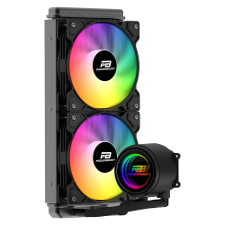 Powerboost Circle 240B Rainbow Fanlı Lga1700/Am5 Uyumlu 240Mm Cpu Sıvı Soğutma S