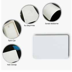 Sarkey Sr-621 Iso Mifare Card 13,56 Mhz Mifare Kart,10L'U Paket 