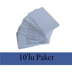 Sarkey Sr-620 Iso Proximity Kart 125 Khz, Mango 10'Lu Paket