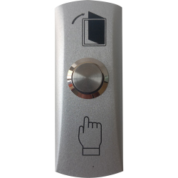 Sarkey Sr-723 No/Nc Paslanmaz Metal Kapı Butonu 